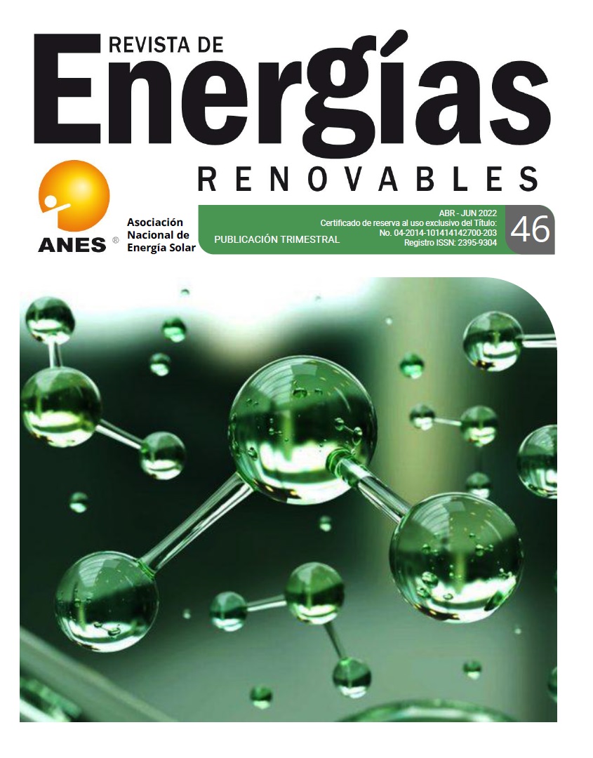 					Ver Vol. 8 Núm. 46 (2022):  Revista Energías Renovables
				