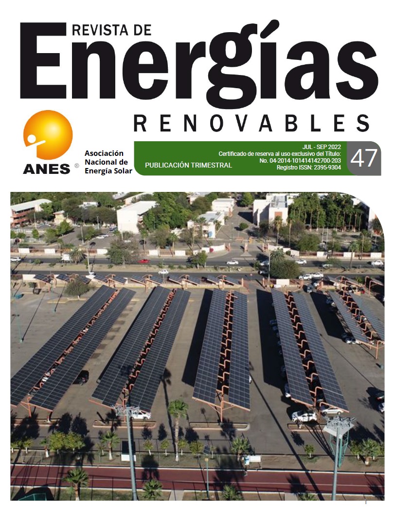 					Ver Vol. 8 Núm. 47 (2022):  Revista Energías Renovables
				